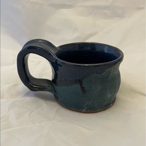 Source Unknown Blue Ceramic Mug
